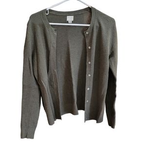 A NEW DAY XS Dark Green Cardigan
